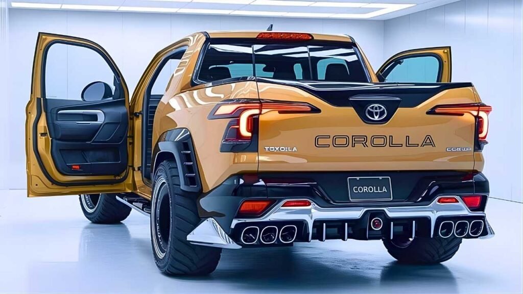 2026 Toyota Corolla Pickup Truck Concept Design Features and What to Expect