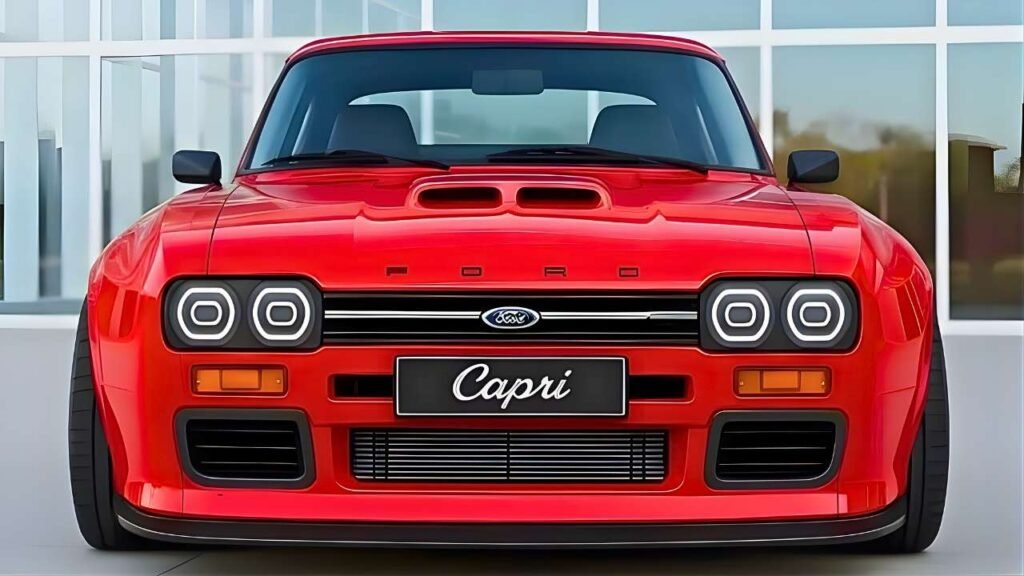 2026 Ford Capri Returns After Years The Legendary Icon Comes Back Stronger Than Ever