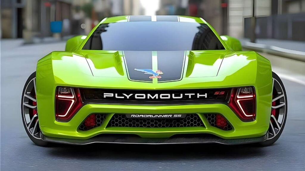 2026 Plymouth Roadrunner SS Revealed Legendary Muscle Car Reborn With Modern Power
